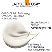 La Roche-Posay Anthelios - Protector solar para el cuerpo y la cara de leche protector solar loción de amplio espectro SPF 60, libre de oxibenzona y octinoxato, protector solar sin aceite-Luxury Beauty-La Roche-Posay-883140500322-TU beauty store