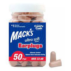 MACKS EARPLUGS 50 PAIR(TAPONES DE OIDOS)-TU beauty store-TU beauty store