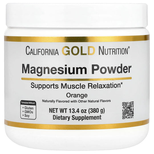 MAGNESIUM POWDER UNFLAVORED 10 Oz (283g)-iherb-TU beauty store