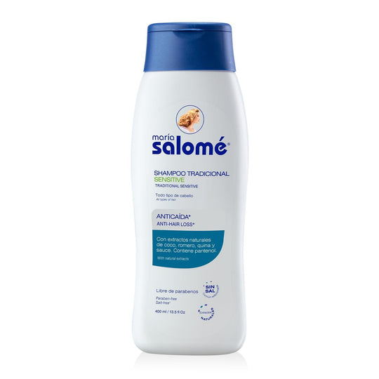 MARÍA SALOME SHAMPOO TRADICIONAL SENSITIVE X400Ml-MARIA SALOME-TU beauty store