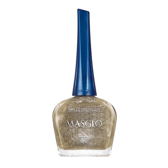 MASGLO ESMALTE TRADICIONAL BRILLO DESTELLOS-MASGLO-TU beauty store