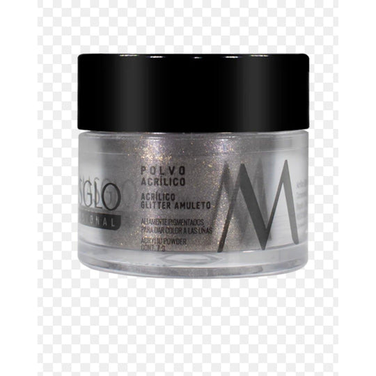 MASGLO POLVO ACRÍLICO GLITER AMULETO X7 G-MASGLO-TU beauty store
