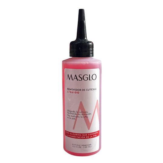 MASGLO REMOVEDOR CUTICULA LIQUIDO X120ml-MASGLO-TU beauty store