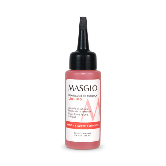 MASGLO REMOVEDOR CUTICULA LIQUIDO X58 ML-REMOVEDOR CUTICULA-MASGLO-TU beauty store