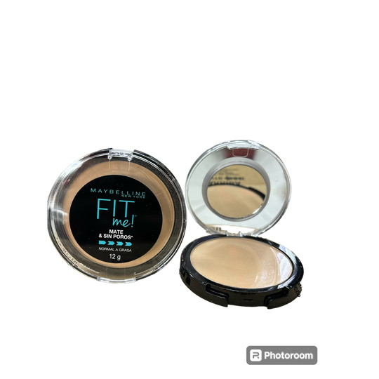 MAYBELLINE POLVO FITME WARM 128-MAYBELLINE-TU beauty store