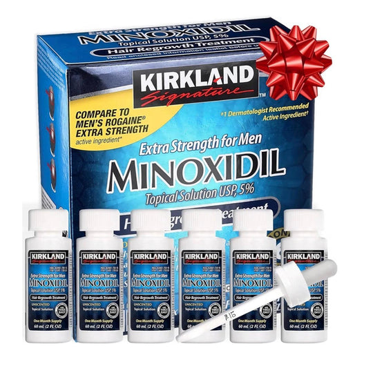 Minoxidil Kirkland 5% para Hombre – Tratamiento Capilar-KIRLAND-TU beauty store