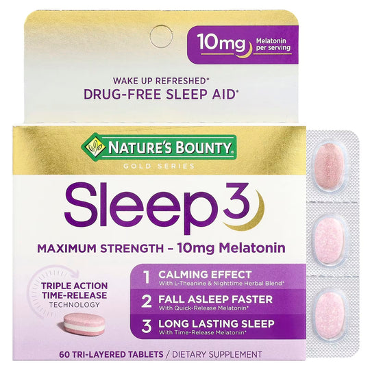 NATURE’S BOUNTY GOLD SERIES SLEEP3-TU beauty store-TU beauty store
