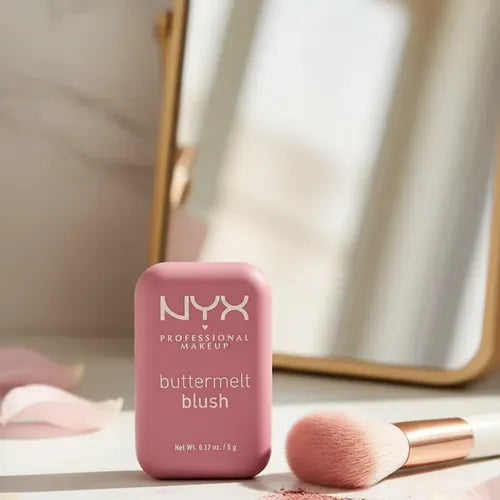 NYX BUTTERMELT BLUSH SOFT ROSE SUAVE BUTTA TOGETHER-TU beauty store-TU beauty store