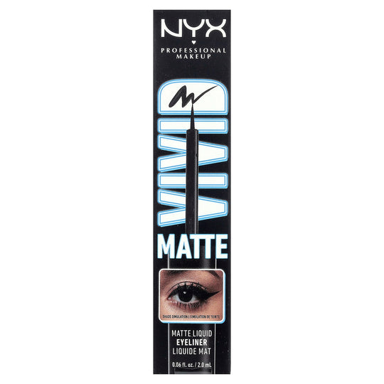NYX PROFESSIONAL MATTE LIQUID EYELINER 2.0 mL-iherb-TU beauty store