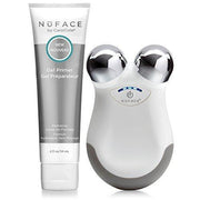 NuFACE Mini Dispositivo de tonificación facial+ Primer en gel hidratante sin aclarado (59ml), Dispositivo portátil para el cuidado de la piel para levantar el contorno de la piel y tonificar la piel + Reducir el aspecto de las arrugas, aprobado por la FDA-NuFACE-858271002793-TU beauty store