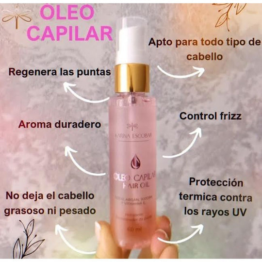 OLEO CAPILAR HAIR OIL KARINA ESCOBAR-TU beauty store-TU beauty store