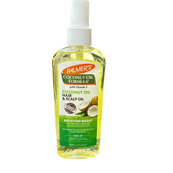 palmer's coconut oil hair and scalp oil PALMERS COCONUT OIL HAIR & SCALP OIL X150ml – TU beauty store