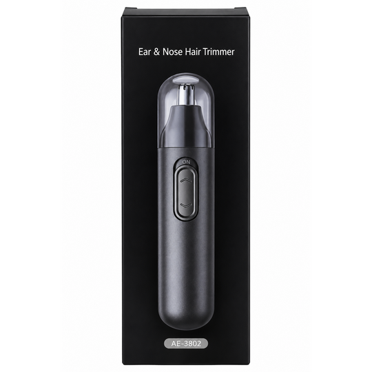 RECORTADORA ELÉCTRICA DE VELLO PARA NARIZ Y OÍDOS AE-3802-KEMEI-TU beauty store