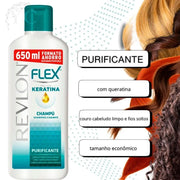 REVLON SHAMPOO CON KERATINA X 650ml-REVLON-TU beauty store