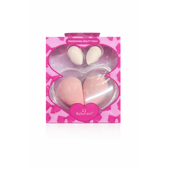 RUBY FACE SET DE ESPONJAS DE MAQUILLAJE-Cosmeticos Paulis-TU beauty store