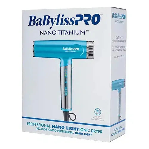 SECADOR Babyliss Pro NANO NANO TITANIUM LIGHT IONIC DRYER-BABYLISS-TU beauty store