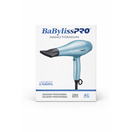 SECADOR DE CABELLO PROFESIONAL BABYLISSPRO NANO TITANIUM-BABYLISS-TU beauty store