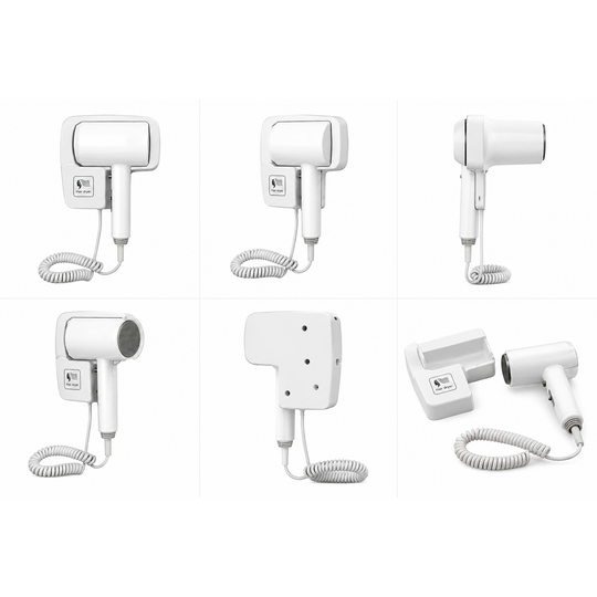 SECADOR DE PELO DE PARED PROFESIONAL – DISEÑO ELEGANTE Y COMPACTO-TU beauty store-TU beauty store