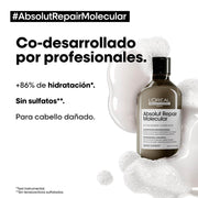 SERIE EXPERT SHAMPOO ABSOLUT REPAIR MOLECULAR 300 ML-SERIE EXPERT-TU beauty store