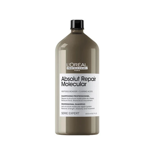 SERIE EXPERT SHAMPOO ABSOLUTA REPAIR MOLECULAR x1500ml-Amazon Es-TU beauty store