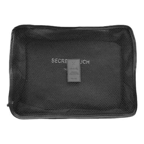 SET ORGANIZADOR DE VIAJE NEGRA-TU beauty store-TU beauty store