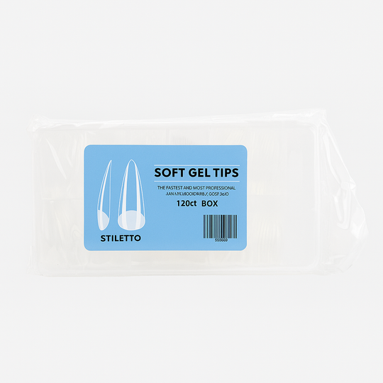SOFT GEL TIPS 500ct BOX-TU beauty store-DN2520-TU beauty store