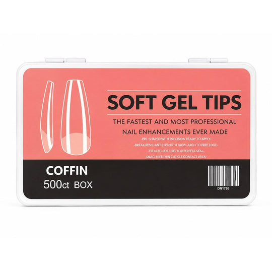 SOFT GEL TIPS COFFIN-HYS-TU beauty store