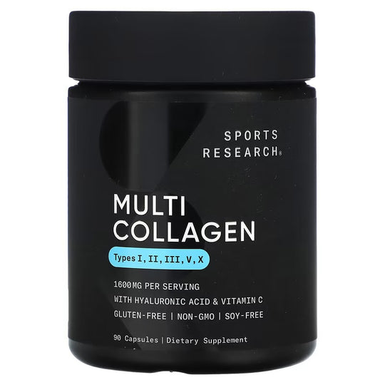 SPORT RESEARCH MULTI COLLAGEN 90 CAPSULAS-iherb-TU beauty store