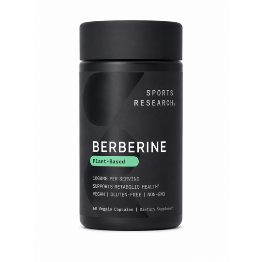 SPORTS RESEARCH BERBERINE PLANT- BASED X60 CÁPSULAS-IHERB-TU beauty store