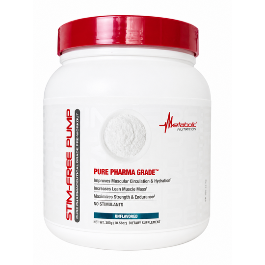 STIM-FREE PUMP –METABÓLICA NUTRITION X300-HIERB-TU beauty store