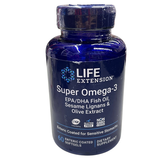 SÚPER OMEGA-3 SESAME LIGNANS & OLIVE EXTRACT-iherb-TU beauty store