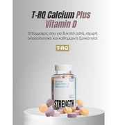 T-RQ STRENGTH CALCIUM + VITAMINA D 30 GOMITAS-iherb-TU beauty store
