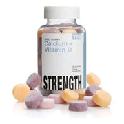 T-RQ STRENGTH CALCIUM + VITAMINA D 30 GOMITAS-iherb-TU beauty store