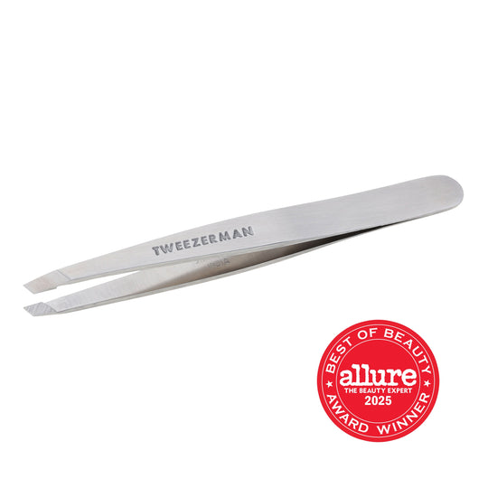 TWEEZERMAN PINZA DE DEPILAR INCLINADA-Amazon Us-TU beauty store