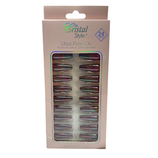 UÑAS PRESS ON 24 PCS-TU beauty store-TU beauty store