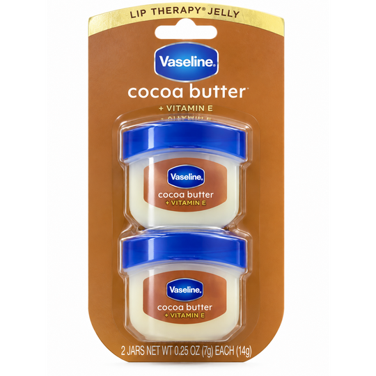 VASELINE LIP THERAPY COCOA BUTTER + VITAMINA E – PACK X 2 UNIDADES-TU beauty store-TU beauty store