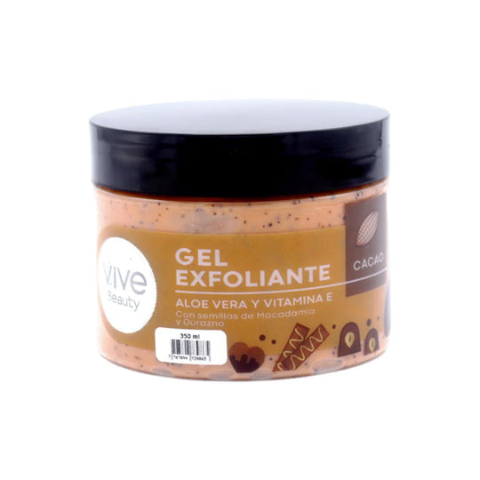 VIVE BEAUTY GEL EXFOLIANTE CHOCOLATE-Ad importados-TU beauty store