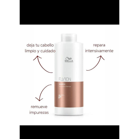 WELLA FUSIÓN SHAMPOO X1000ML-TU beauty store-TU beauty store
