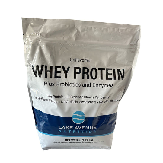 WHEY PROTEIN LAKE AVENUE (2.27kg)-iherb-TU beauty store