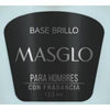 Base brillo para HOMBRES MASGLO-esmaltes brillo, secante ,tipo gel-MASGLO-TU beauty store