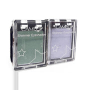 DUO SOMBRAS SHIMMER verde-morado-MAQUILLAJE-CAMEO-TU beauty store