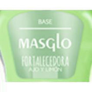 MASGLO BASE FORTALECEDORA-esmaltes brillo, secante ,tipo gel-MASGLO-TU beauty store