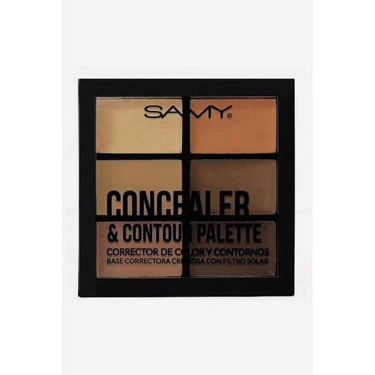 Paleta de Contornos rostro.-Maquillaje-COSMETICOS SAMY-7703378012974-TU beauty store