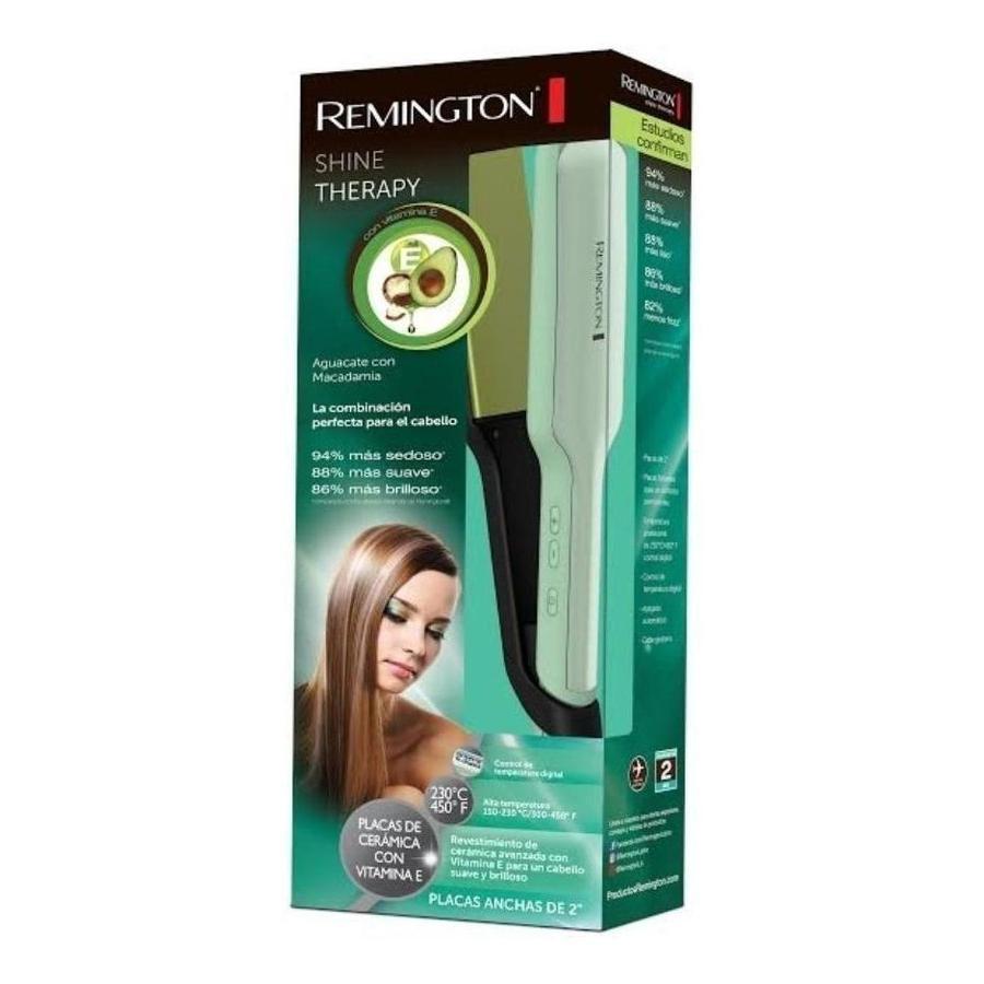 Plancha Remington Shine therapy aguacate y macadamia – TU beauty store