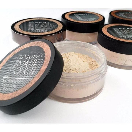 Polvo traslúcido matte touch x8 gramos-MAQUILLAJE-COSMETICOS SAMY-7703378749528-TU beauty store