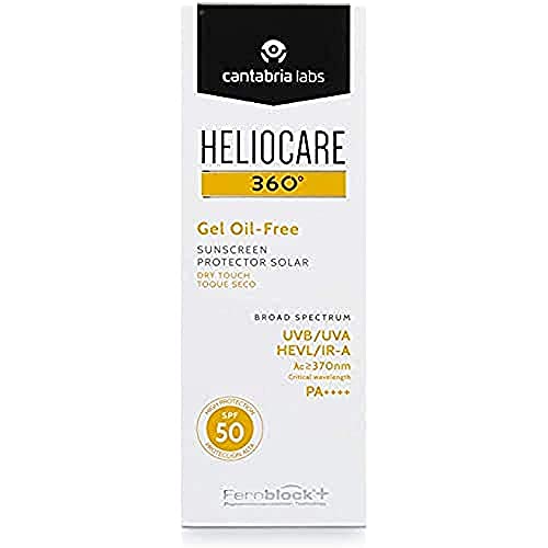 Protector solar Heliocare 360°; formato en gel sin aceite, SPF 50 UVA y UVB (1.69 oz) 50ml-Beauty-Heliocare-TU beauty store