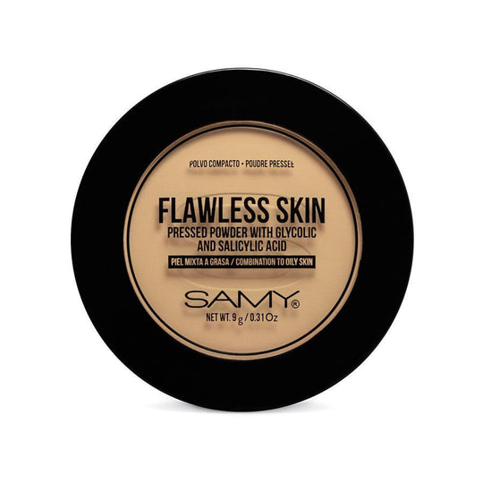 Samy Polvo Compacto Piel Mixta a Grasa-polvo-COSMETICOS SAMY-7703378602137-TU beauty store